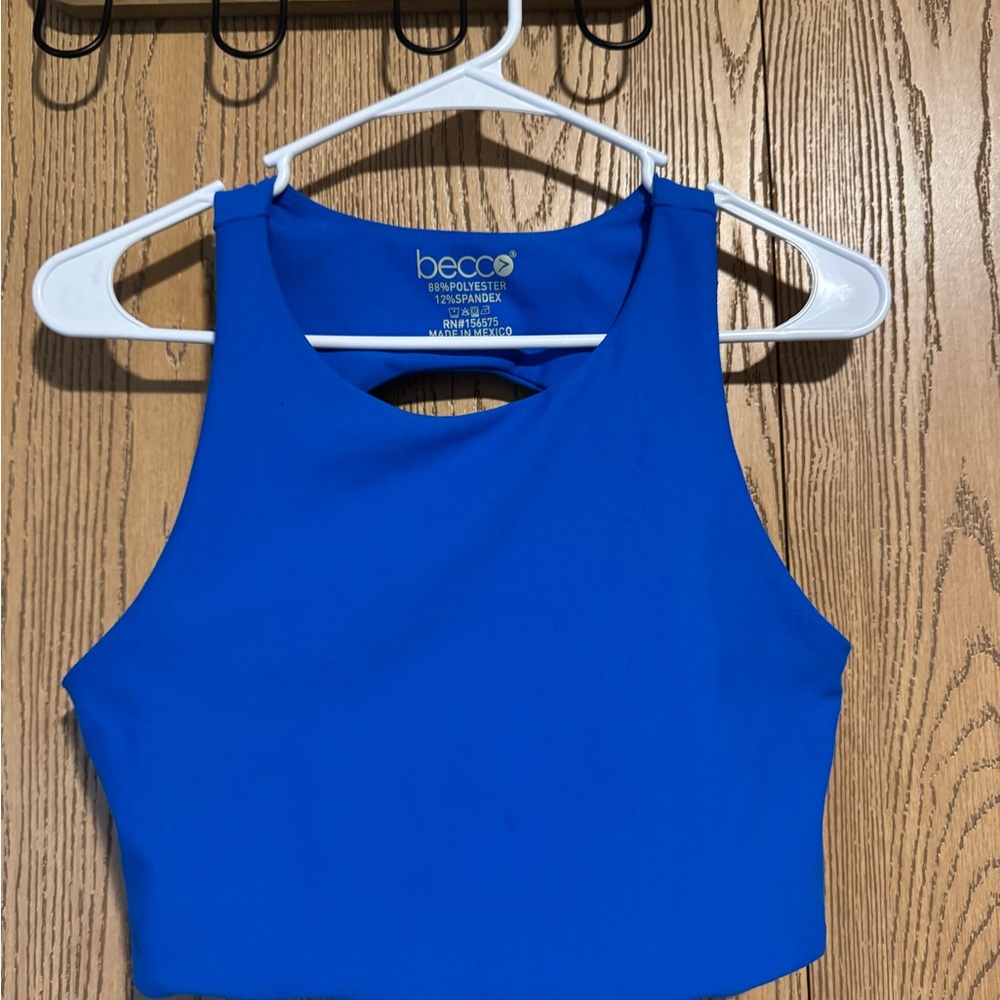 Becco Women's Royal Blue Tank Top